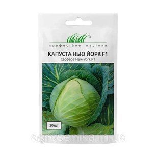 Насіння Капуста Нью Йорк F1 20 шт / Wing Seed 10509 фото