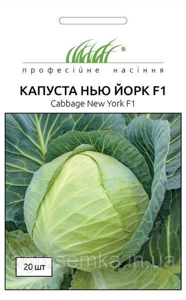 Семена Капуста Нью Йорк F1 20 шт / Wing Seed 10509 фото
