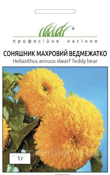 Соняшник махровий Ведмежатко 1г / Hem Zaden 11681 фото