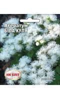 Агератум Белый шар 10016 фото