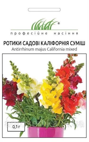 Левиный зев смесь (Антирринум) Калифорния 0.1г 11246 фото