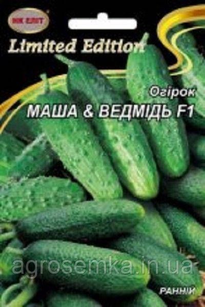 Семена Огурец Маша & Медведь F1 3 г 10702 фото