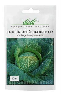 Савойская капуста Вироса F1 20шт / Bejo Zaden 2784348158 фото