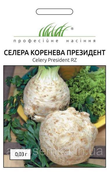 Семена Сельдерей корневой Президент 0,03 г / Rijk Zvaan 10616 фото